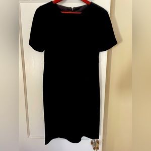 J crew black work dress